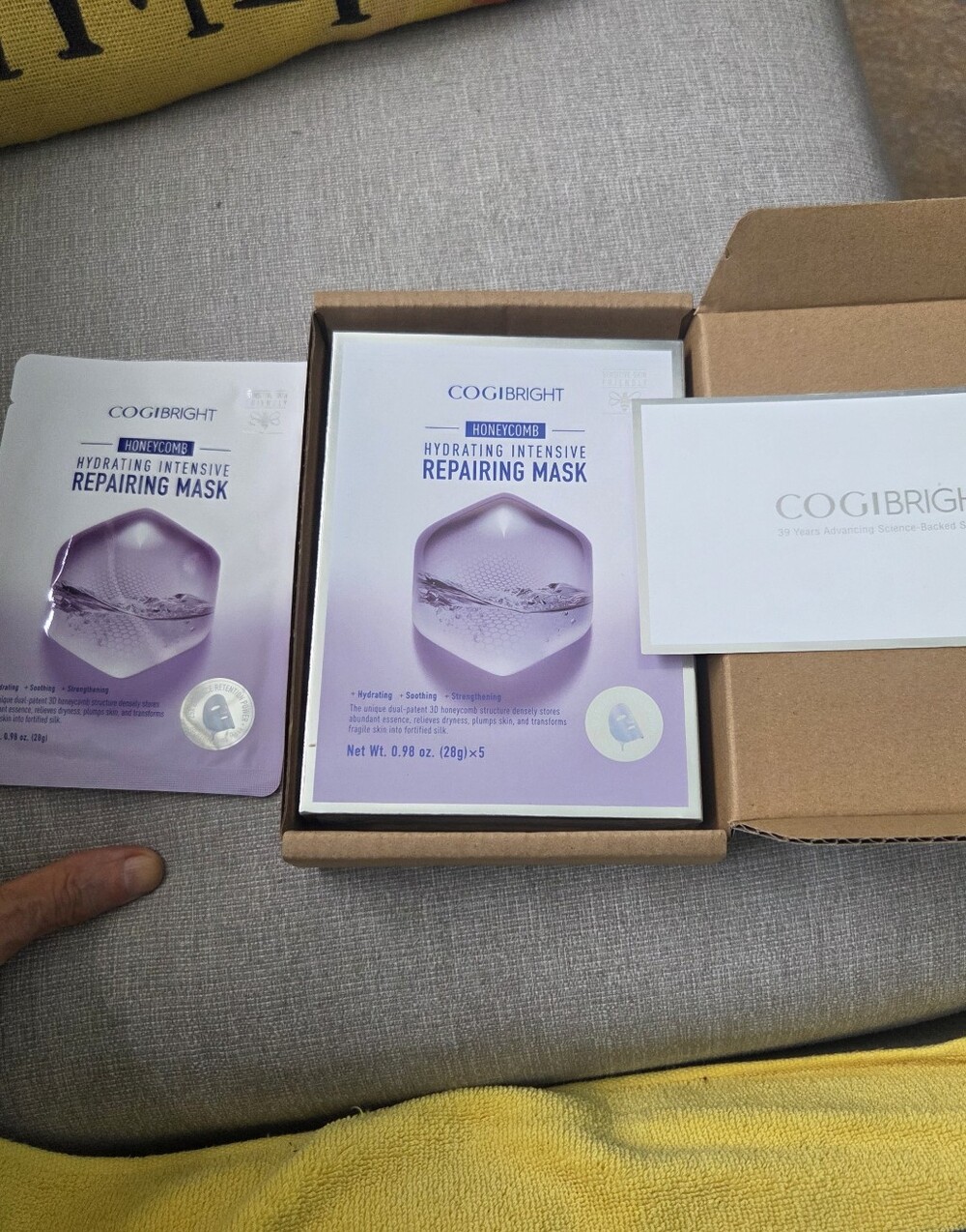 CogiBrighr Hydrating Intensive Repairing Mask – 6 (Pack) NEW IN BOX.